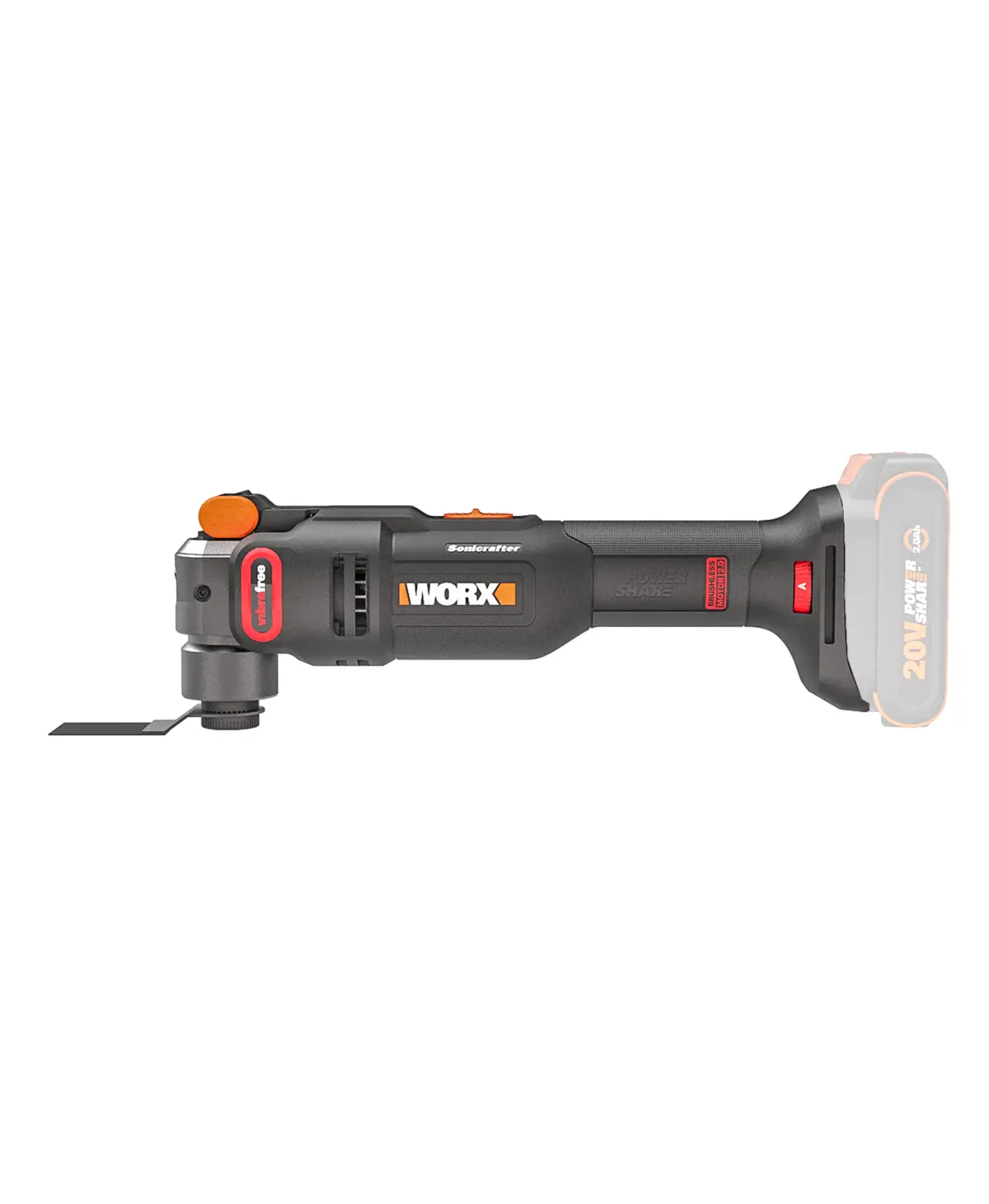 20V 5° brushless oscillating multi-tool 3