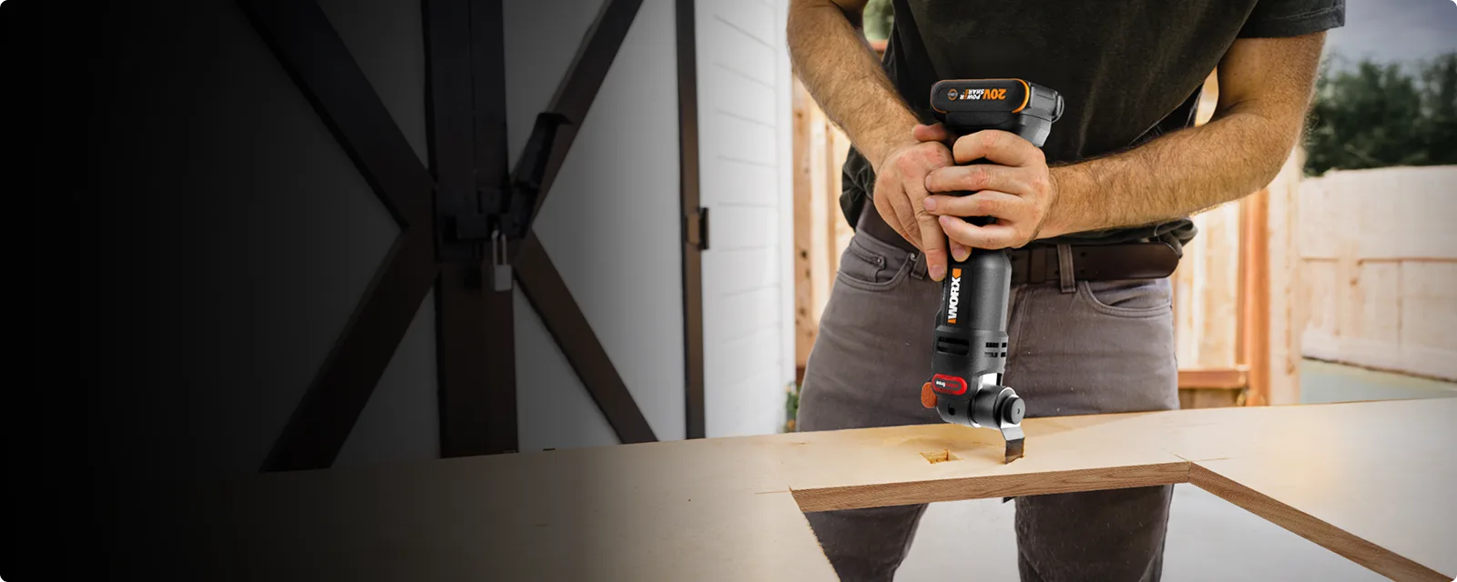 20V 5° brushless oscillating multi-tool feature 1