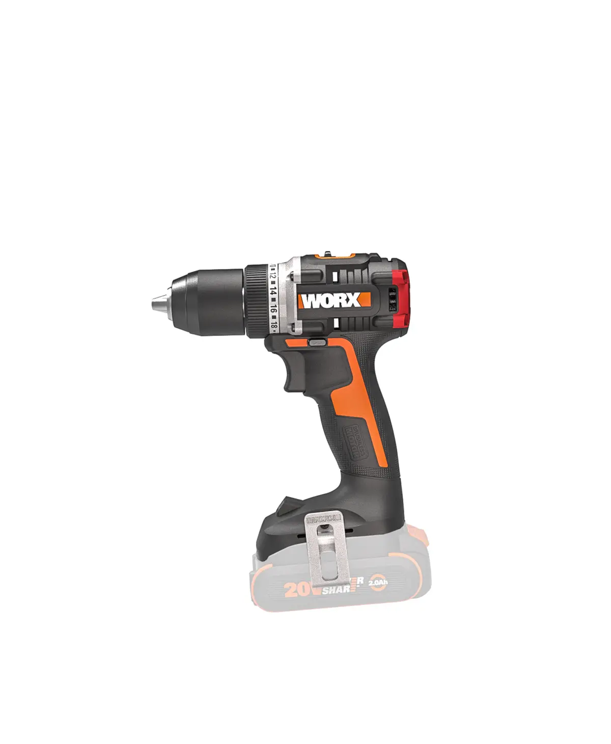 20V 1/2” brushless drill/driver 3