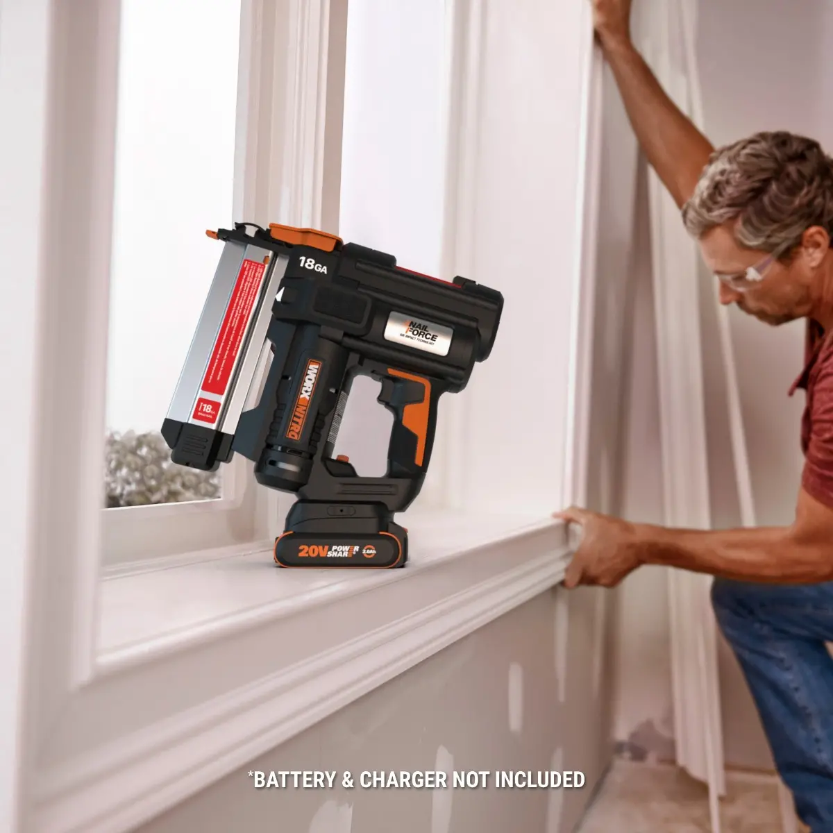 20V 18Ga brad nail gun - Tool Only 6