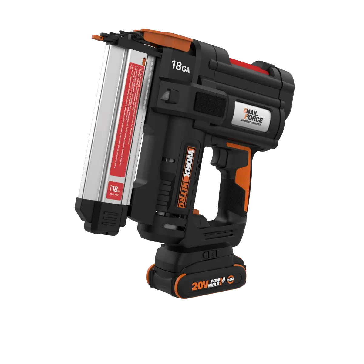 20V 18Ga brad nail gun 3