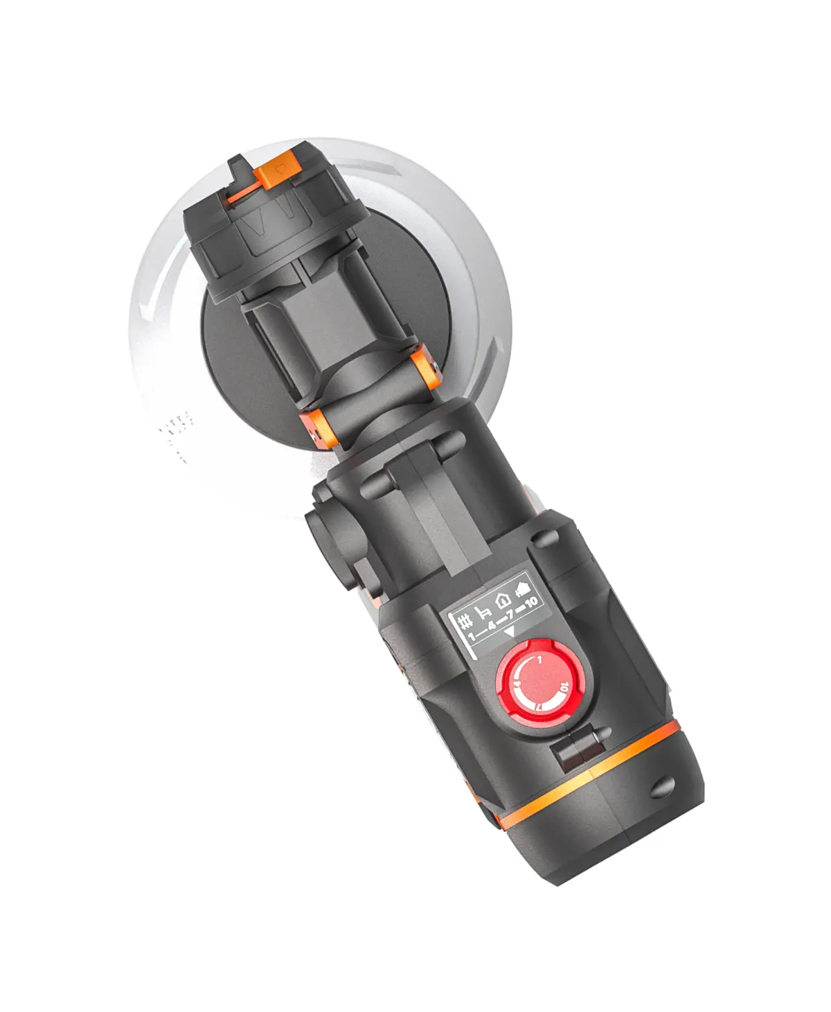 20V HVLP brushless paint sprayer 6