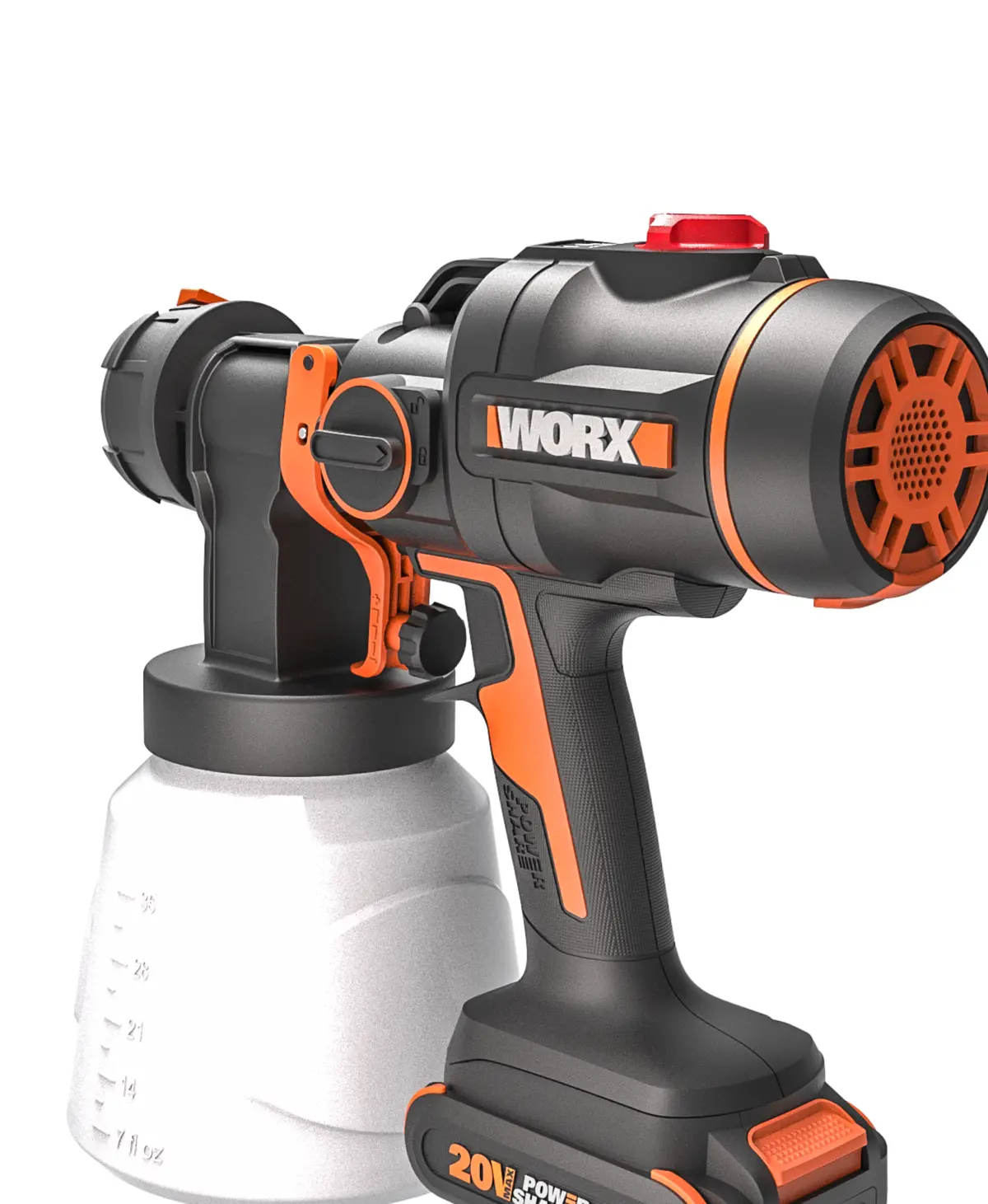 20V HVLP brushless paint sprayer 4