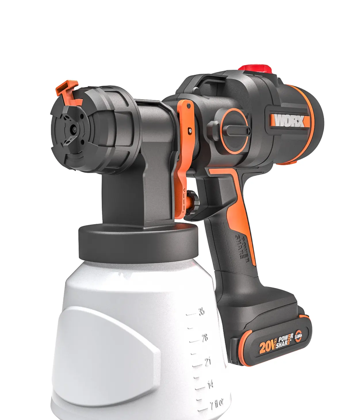 20V HVLP brushless paint sprayer 5
