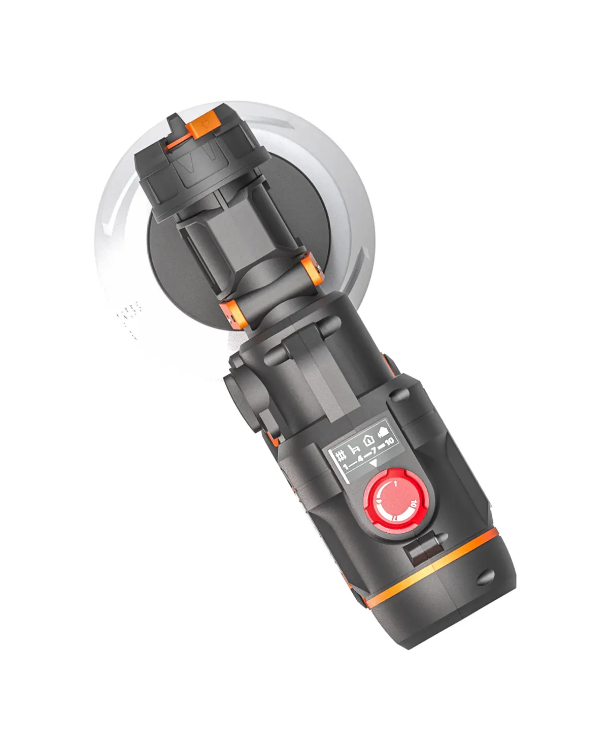 20V HVLP brushless paint sprayer 6