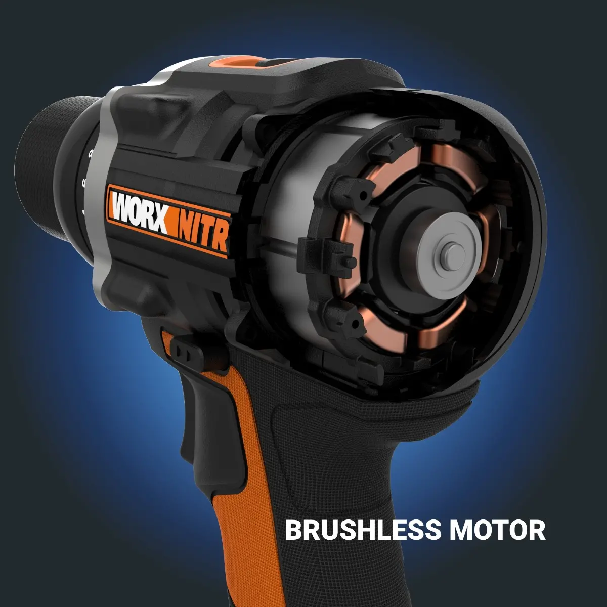 Nitro 20V Power Share 1/2" Cordless Drill/Driver with Brushless Motor - Tool Only 6