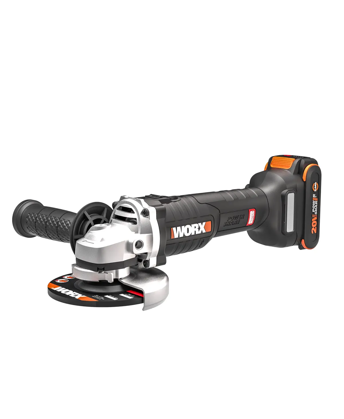 20V 4-1/2" brushless angle grinder 2