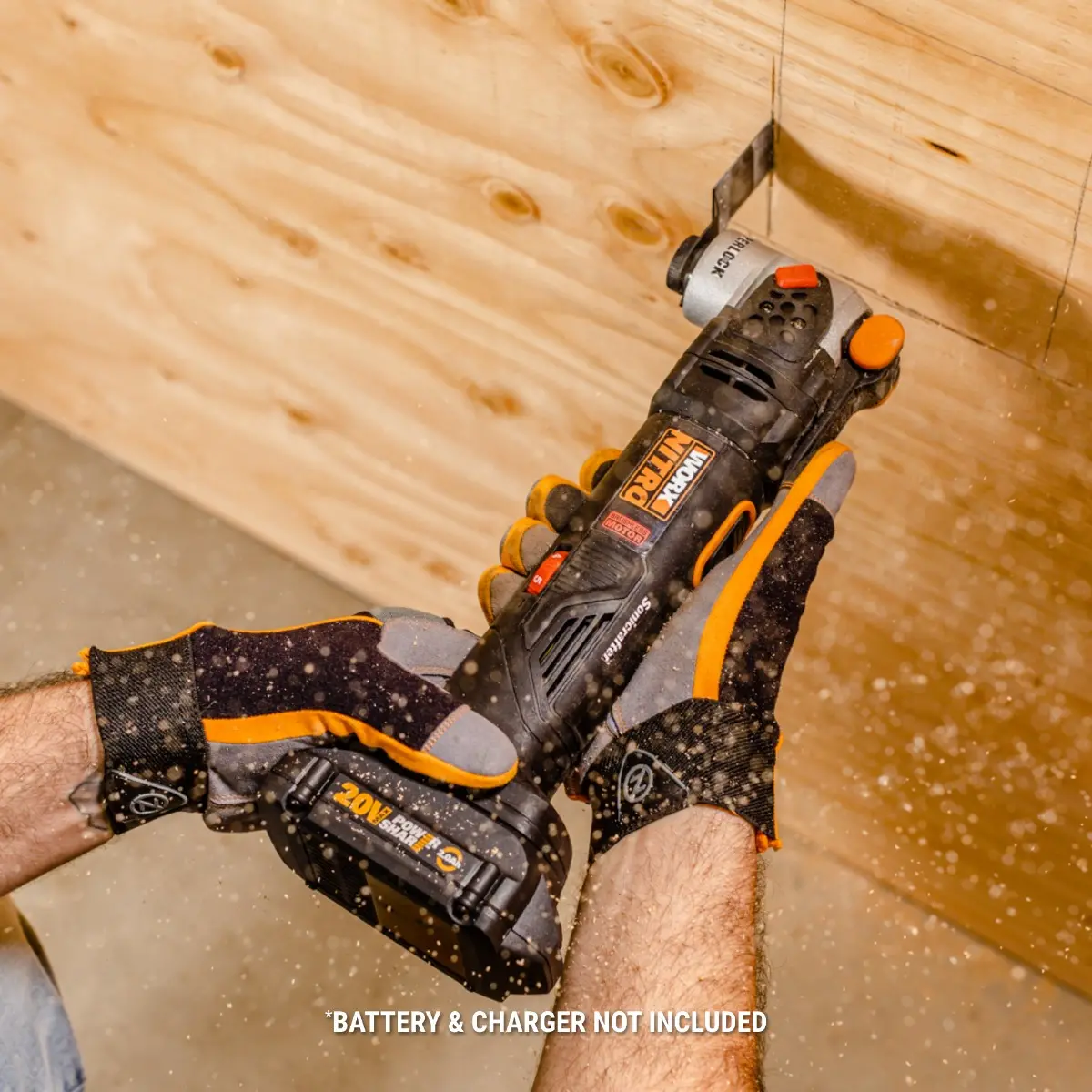 Nitro 20V Power Share Cordless Oscillating Multi-Tool with Brushless Motor - Tool Only 8