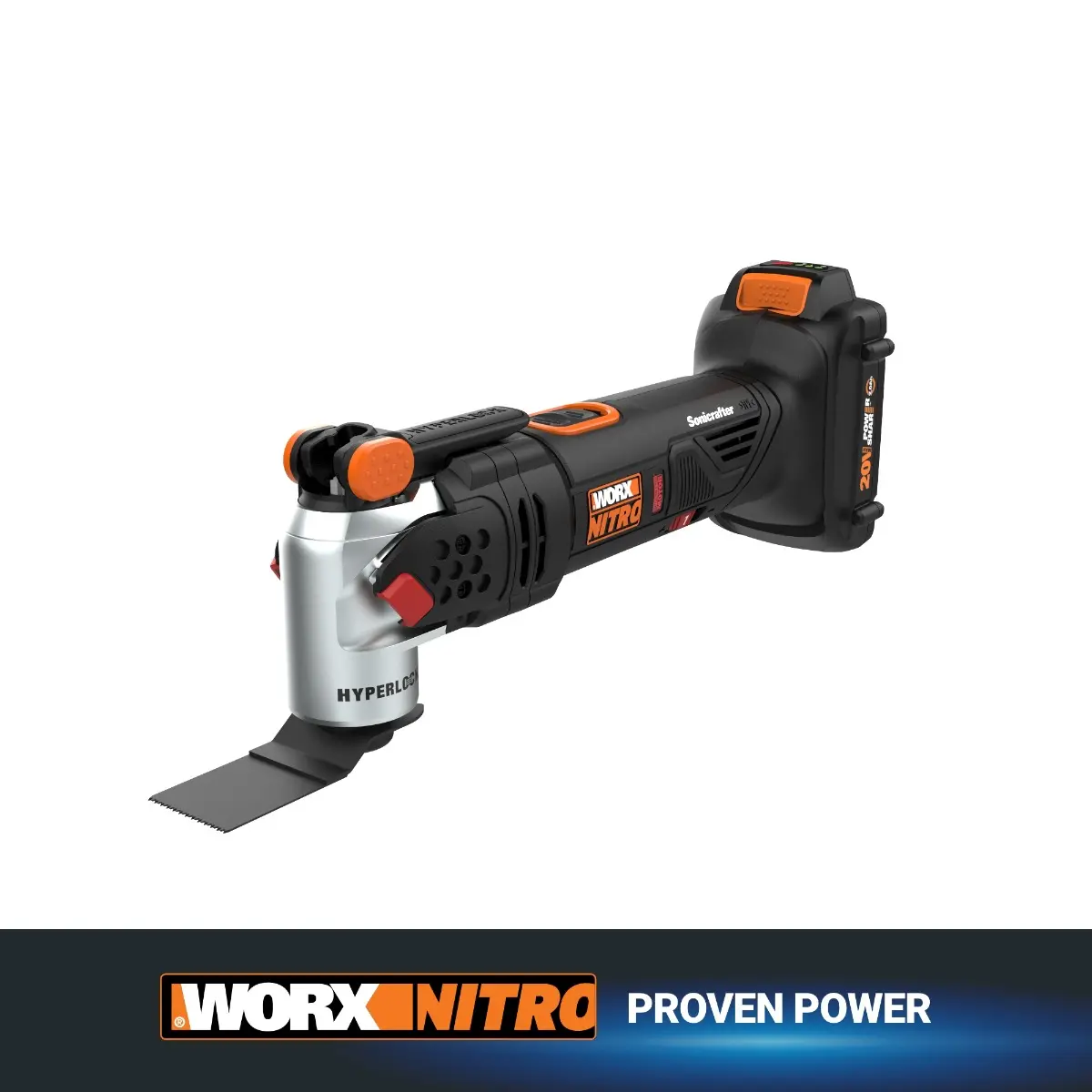 Nitro 20V Power Share Cordless Oscillating Multi-Tool with Brushless Motor 2