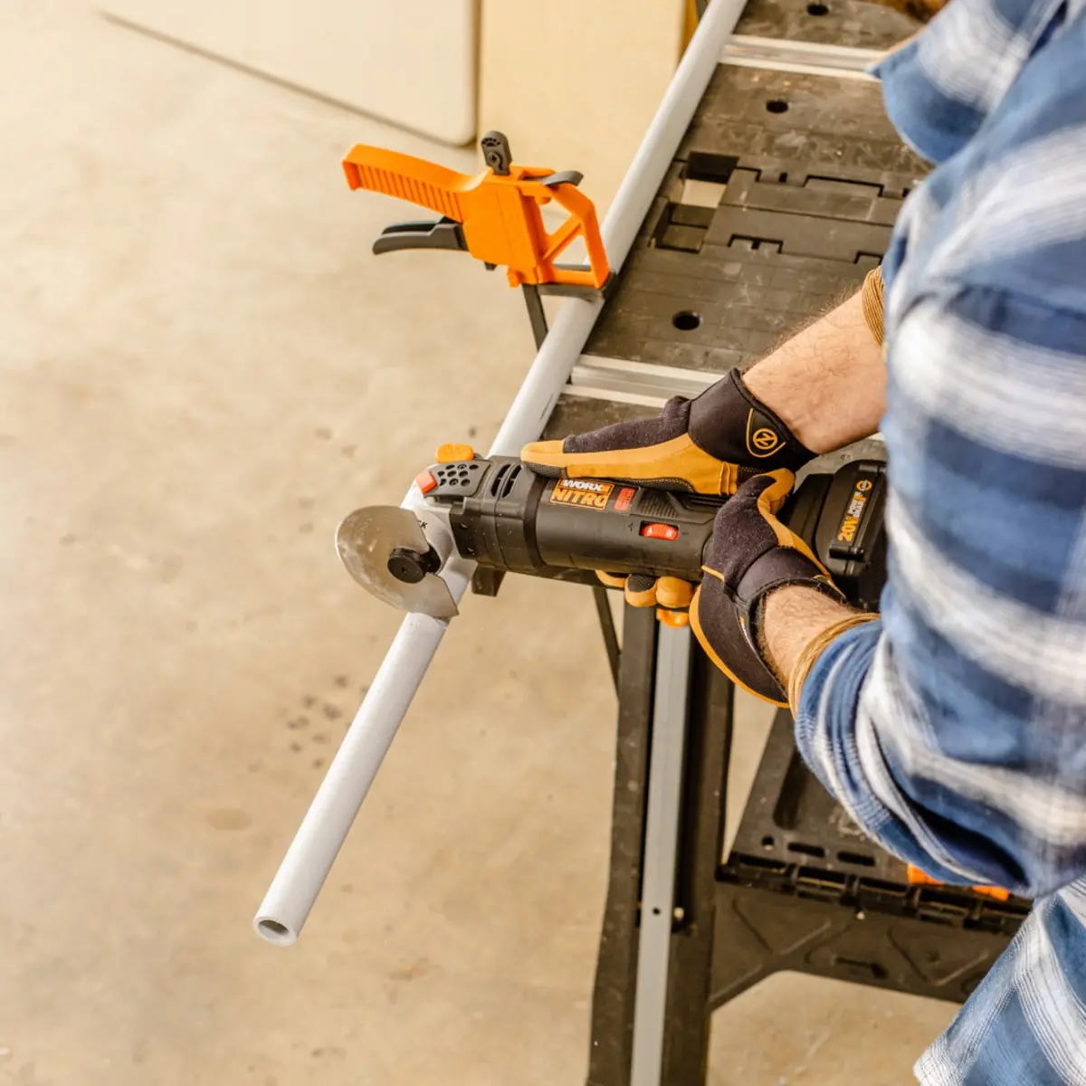 Nitro 20V Power Share Cordless Oscillating Multi-Tool with Brushless Motor 8