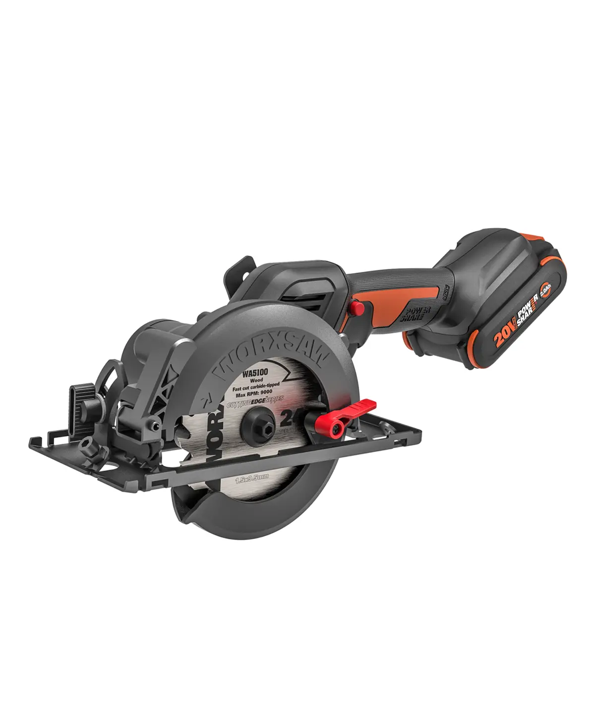 20V 4-1/2" brushless circular saw 2