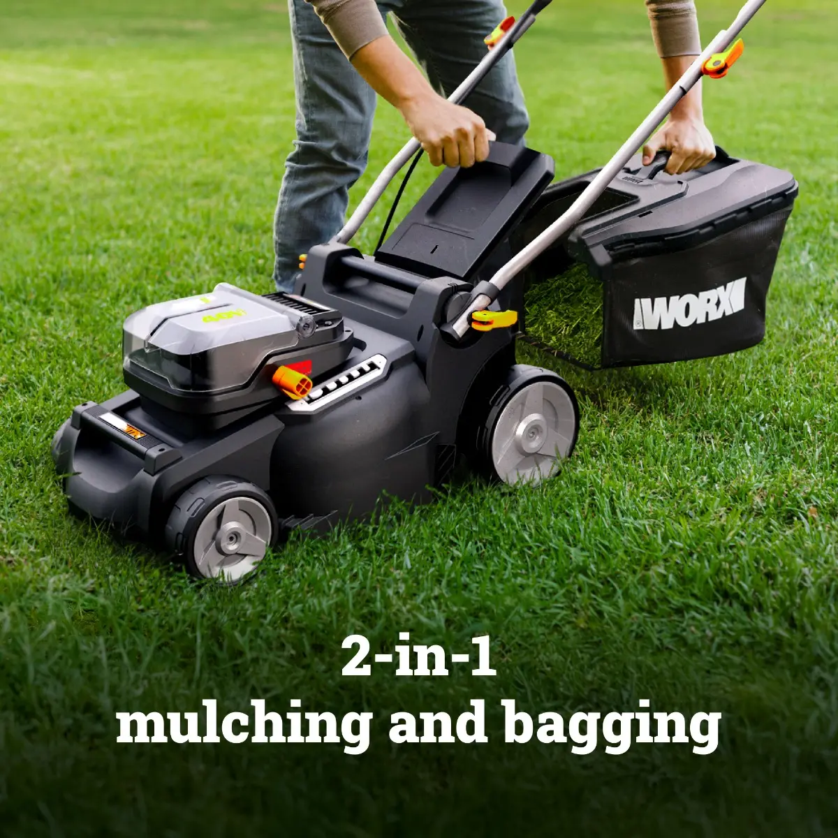 40V 16” brushless lawn mower 4