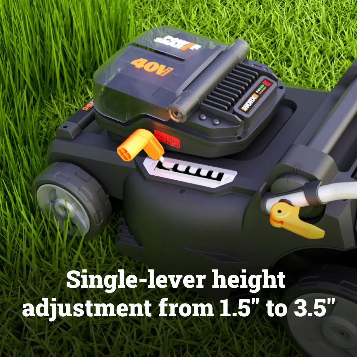 40V 16” brushless lawn mower 7