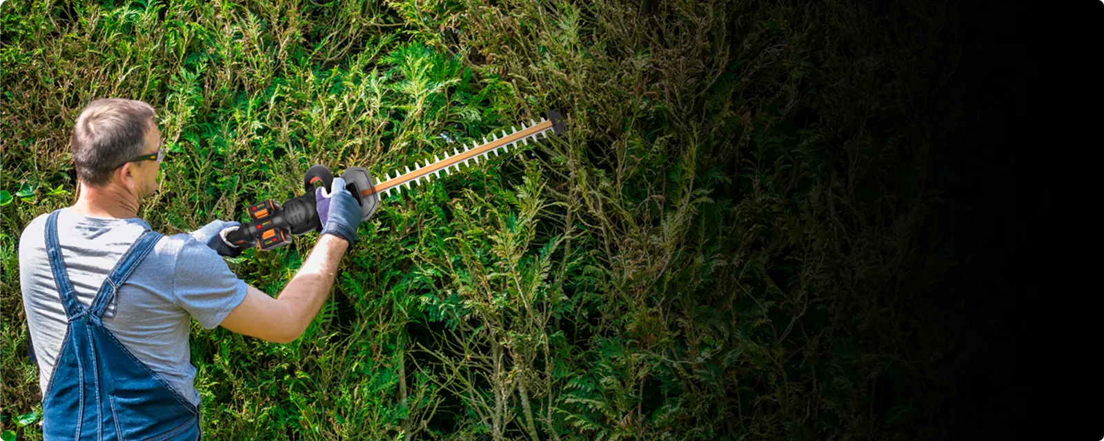 40V 24'' brushless hedge trimmer feature 3