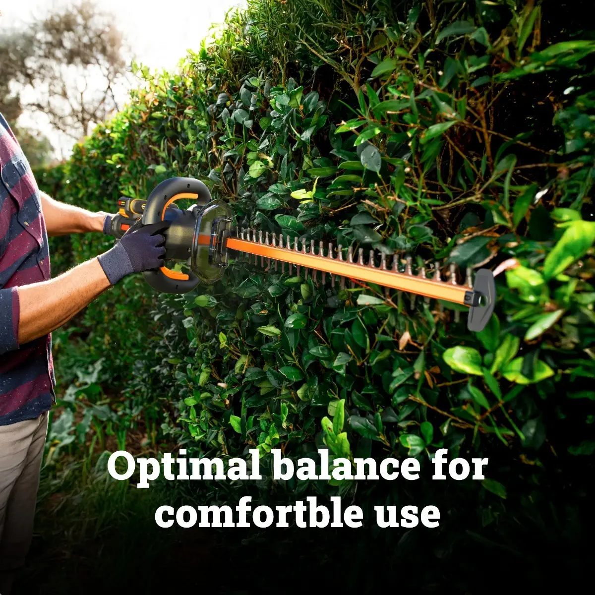 40V 24'' brushless hedge trimmer 4