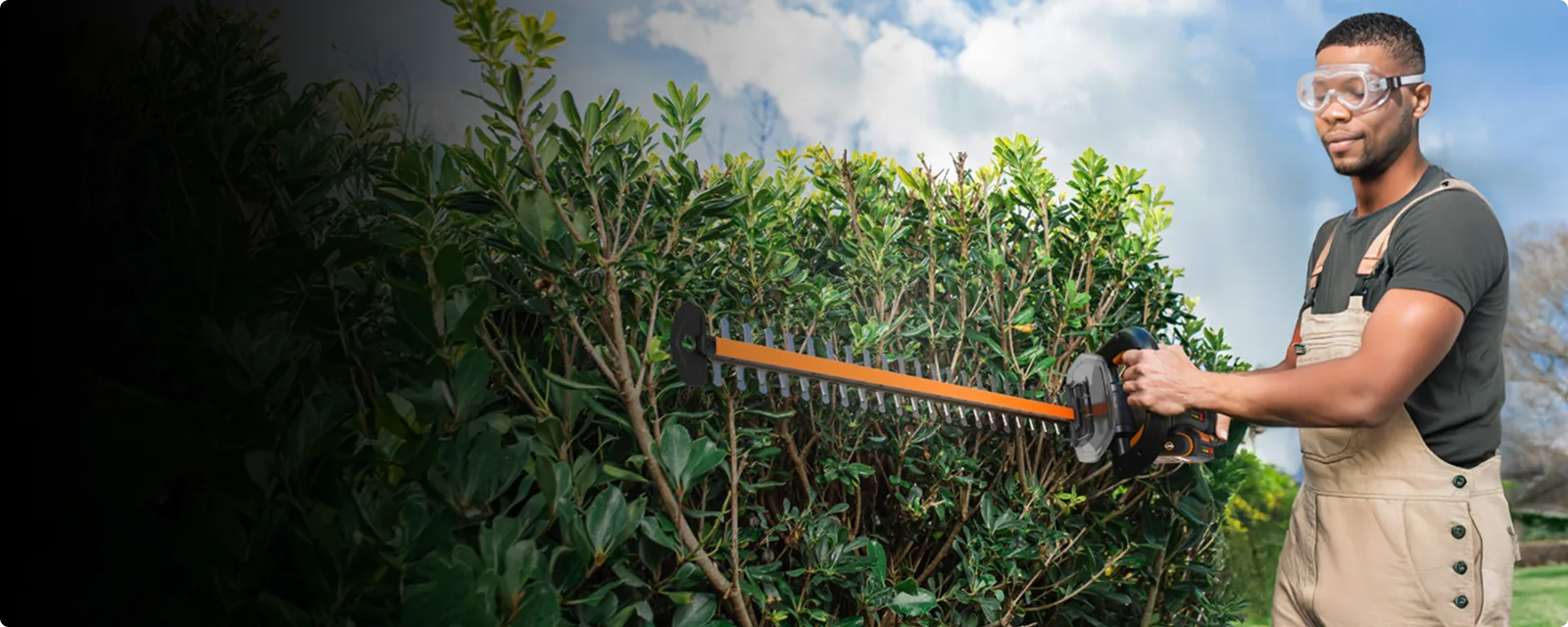 40V 24'' brushless hedge trimmer feature 2