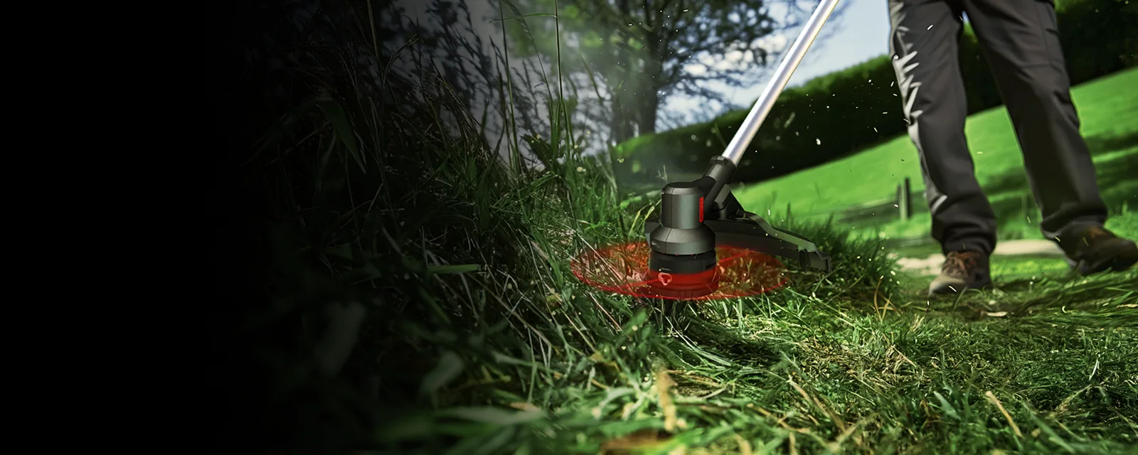 40V 15'' brushless string trimmer feature 2