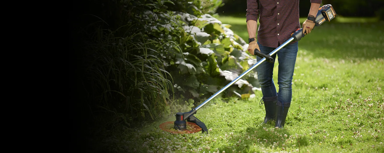 40V 15'' brushless string trimmer feature 3