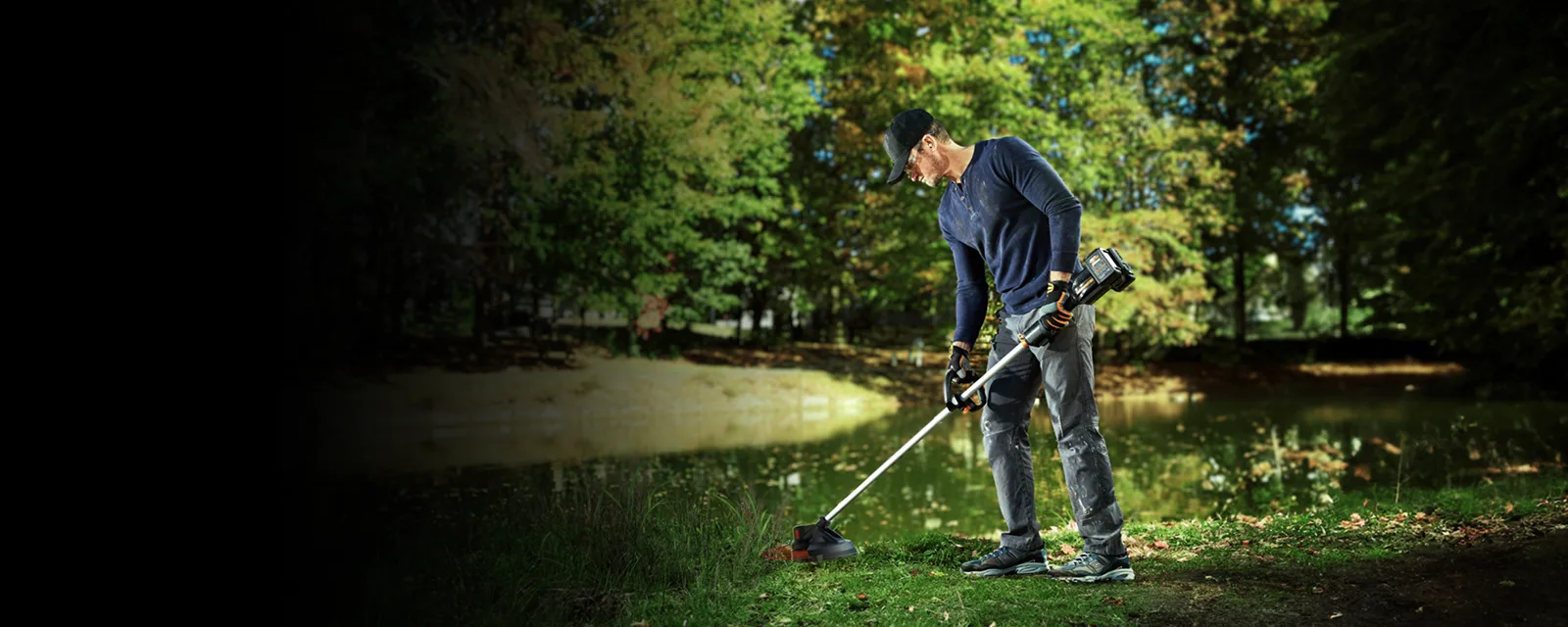 40V 15'' brushless string trimmer feature 4