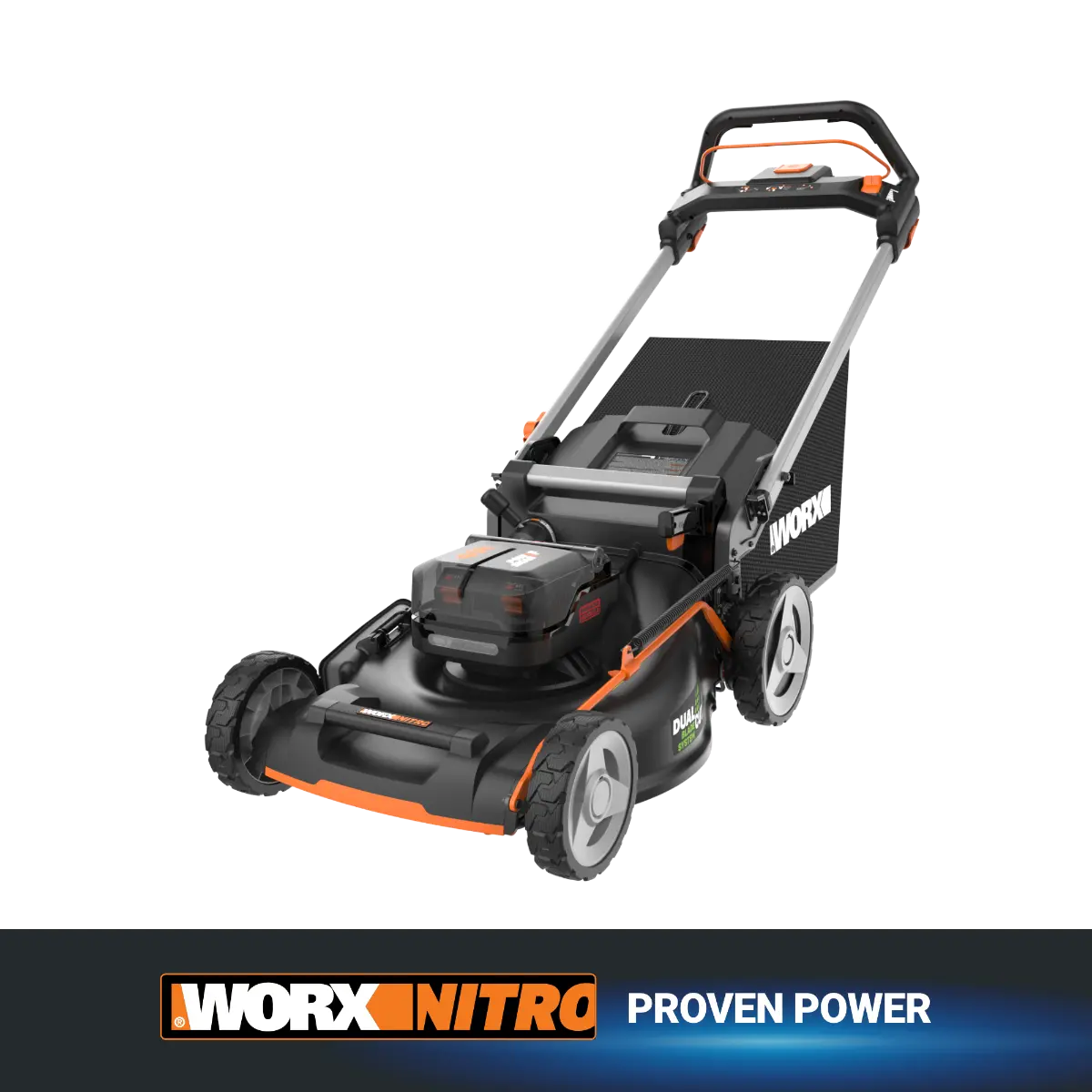 Nitro 40V Brushless 21" Cordless Self-Propelled Dual-Blade Lawn Mower 2