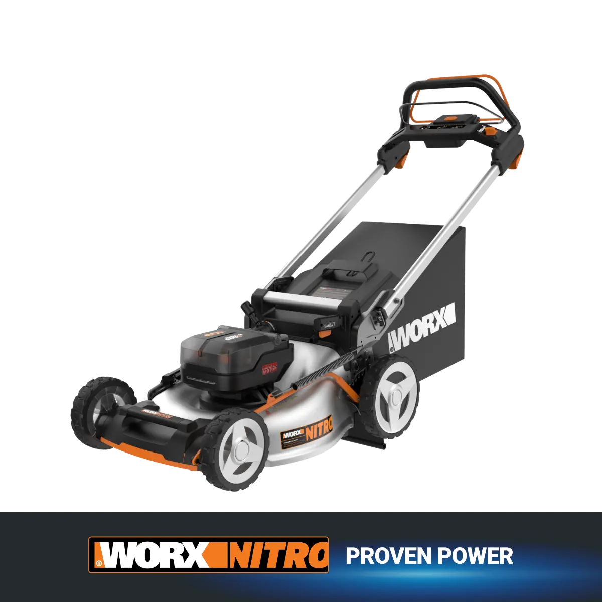 40V 21'' brushless lawn mower 2
