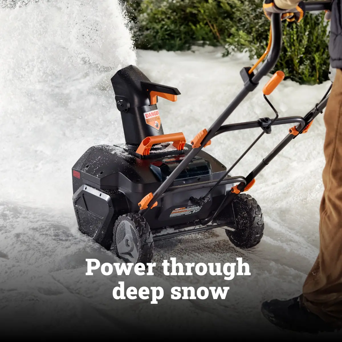 40V 20" Brushless Snow Blower 3
