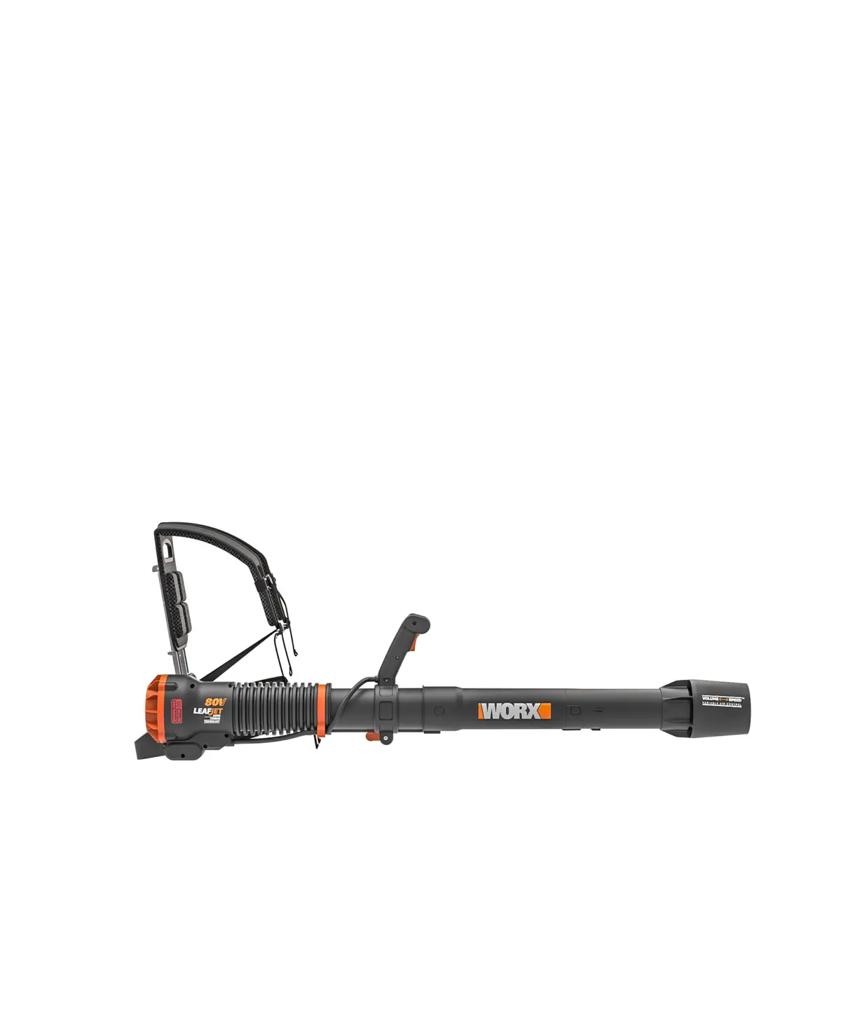 80V 800 CFM 150 MPH brushless leaf blower 3