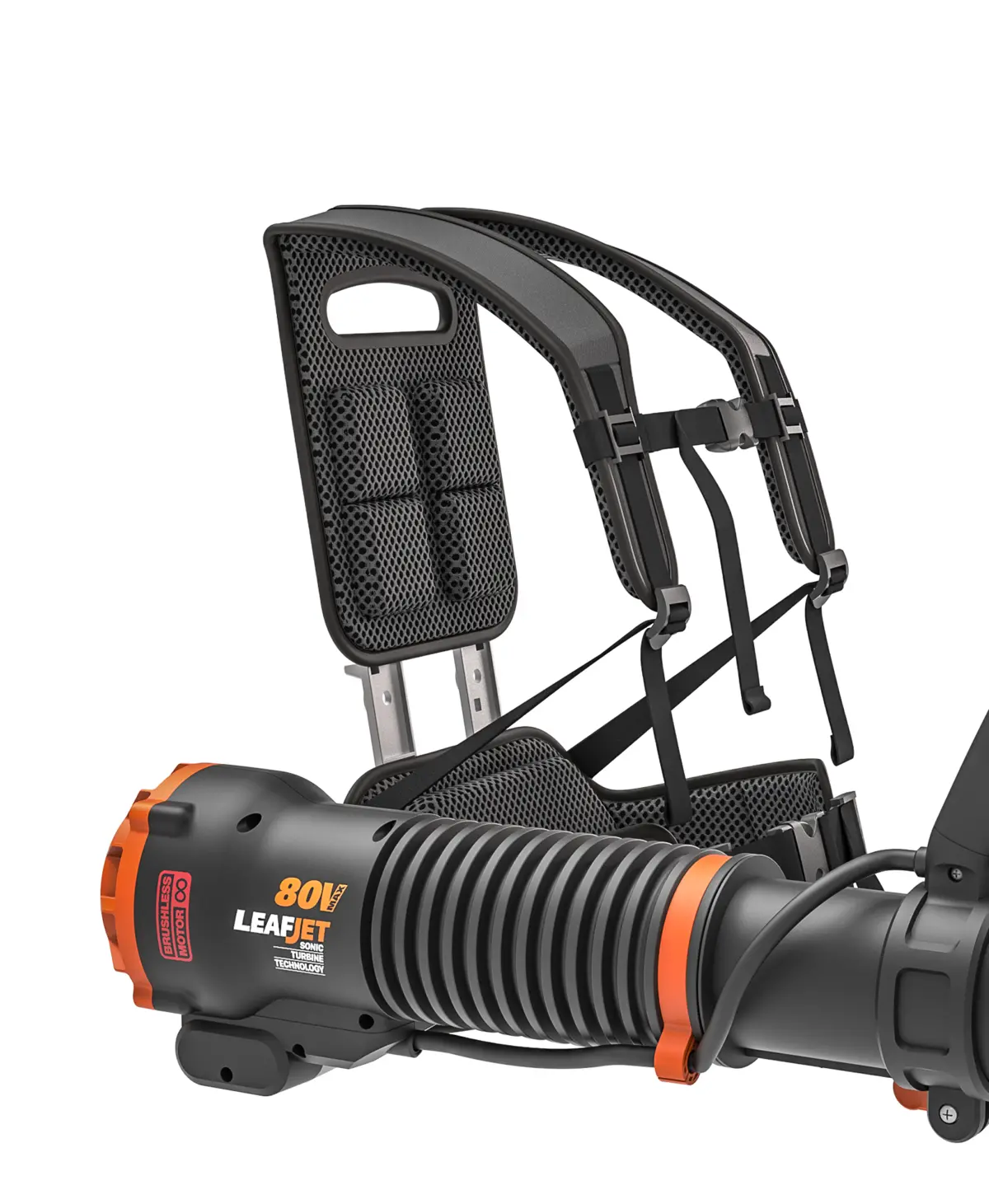 80V 800 CFM 150 MPH brushless leaf blower 6