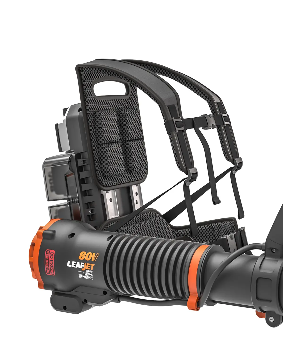 80V 800 CFM 150 MPH brushless leaf blower 6