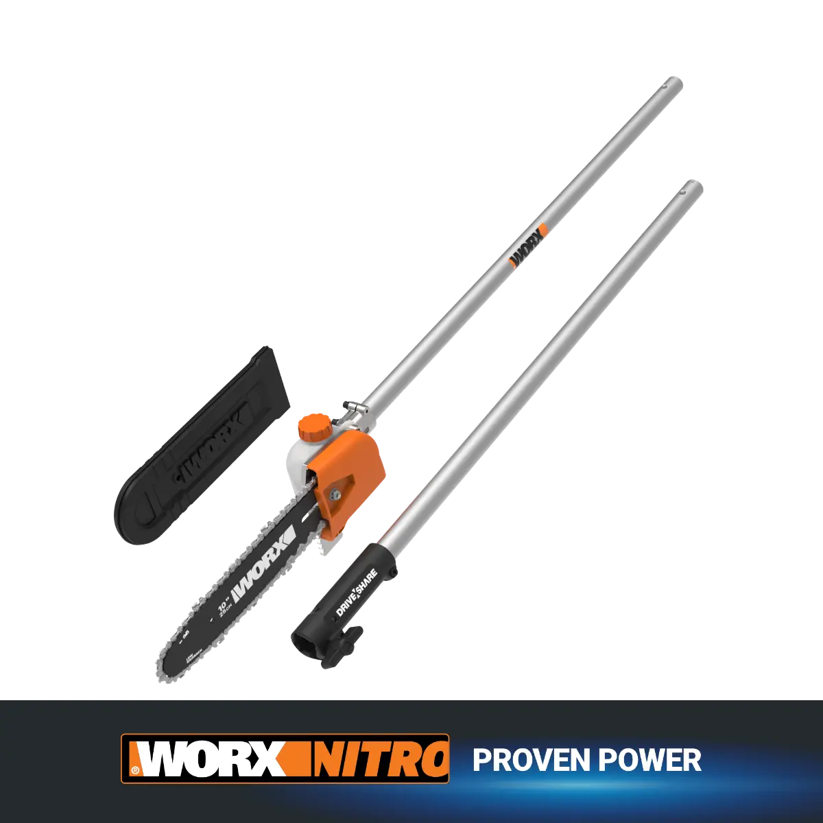 Nitro Driveshare 10" Universal Pole Saw Attachment 2