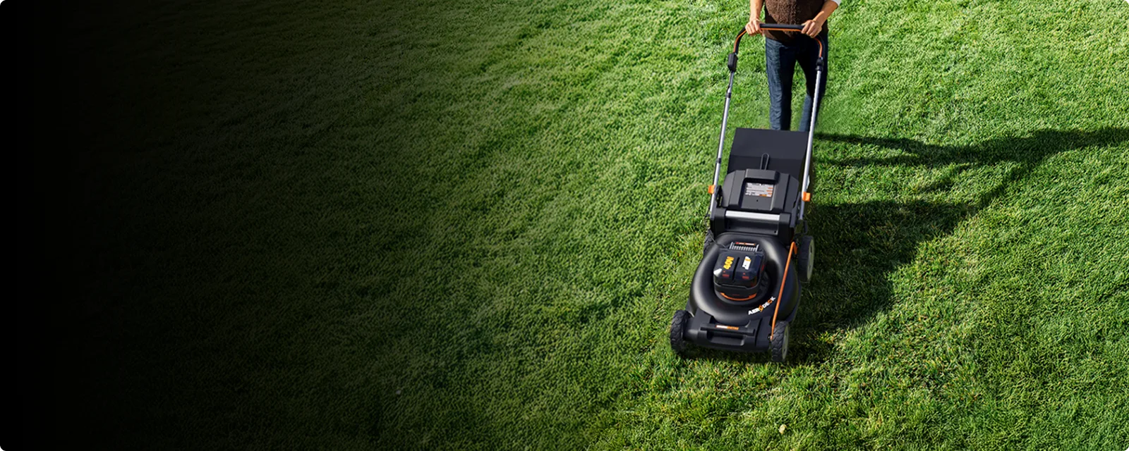 40V 21'' brushless lawn mower feature 1