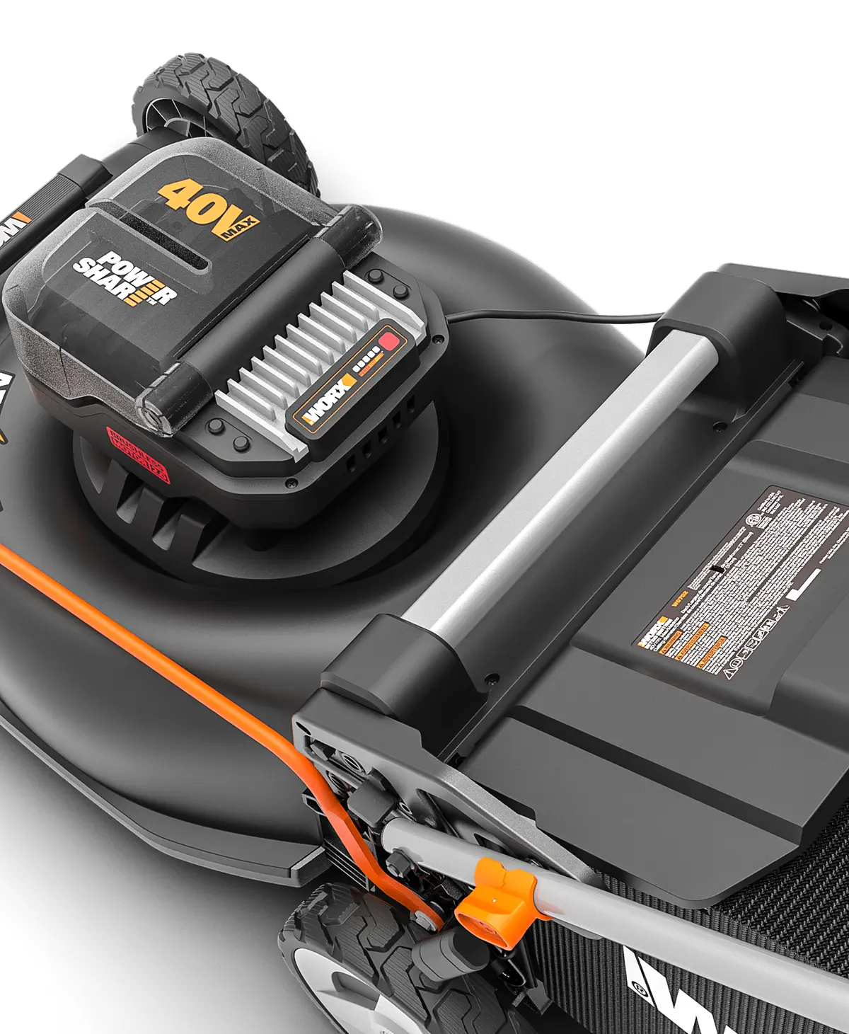 40V 21'' brushless lawn mower 6