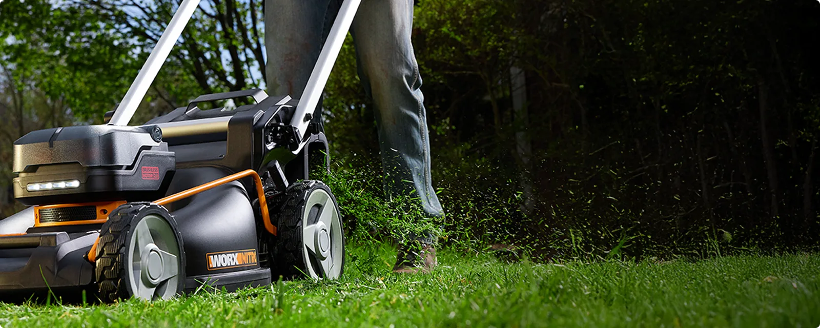 40V 21” brushless self-propelled lawn mower feature 6