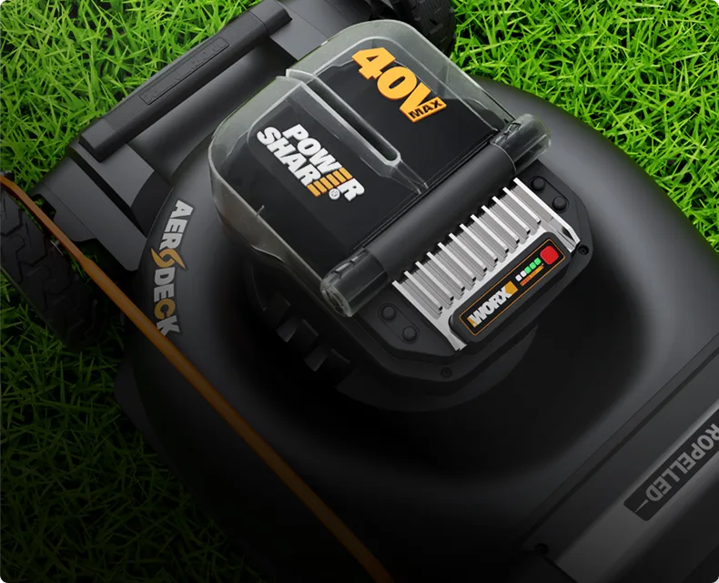 40V 21” brushless self-propelled lawn mower feature 12