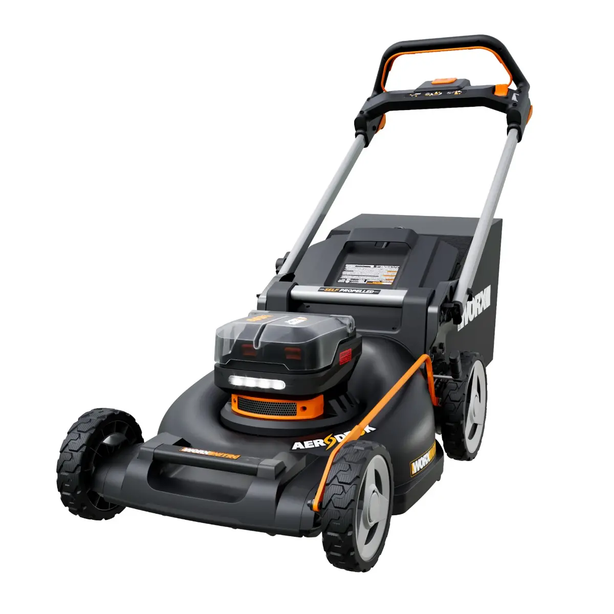 40V 21” brushless self-propelled lawn mower 2