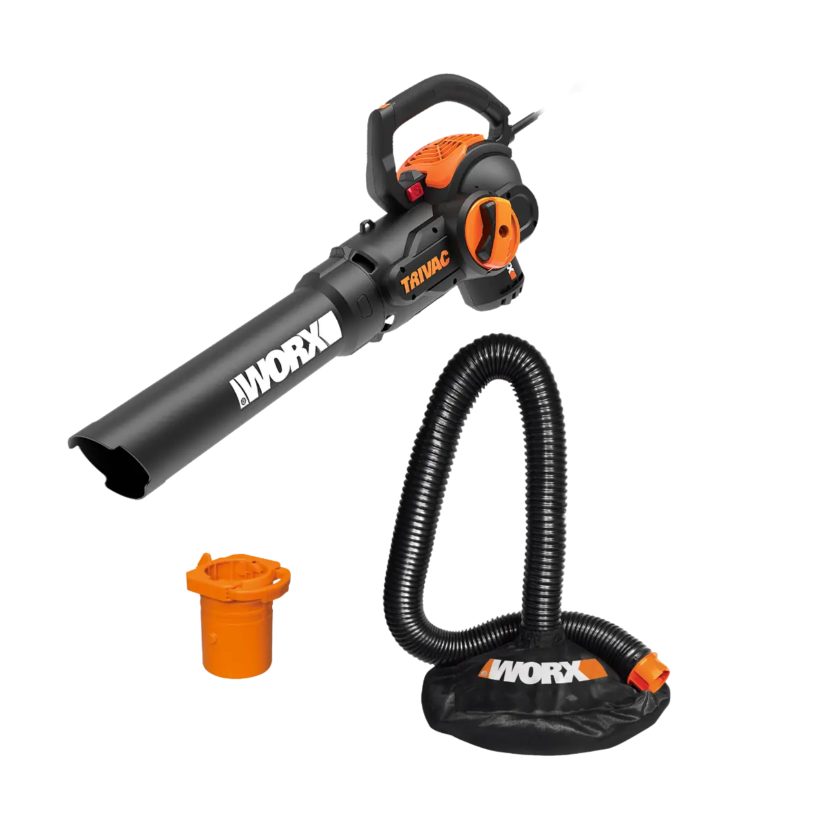 12 Amp 620 CFM 70 MPH leaf blower /mulcher / vacuum 2