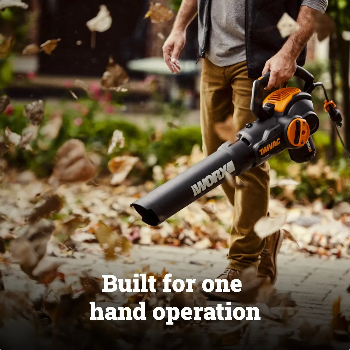 12 Amp 600 CFM 70 MPH leaf blower /mulcher / vacuum 6