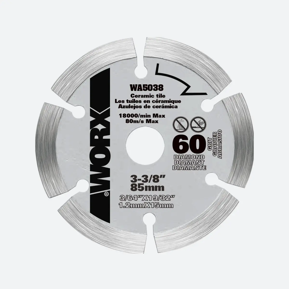 VersaCut™ 3pc Variety cutting Blade Set 4