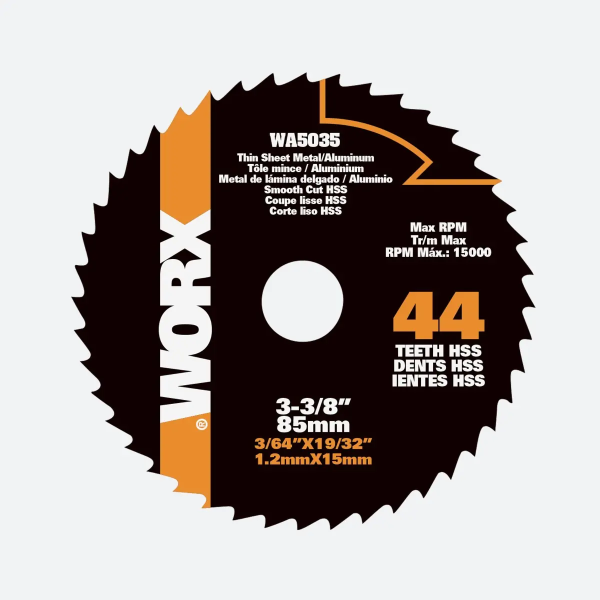VersaCut™ 3pc Variety cutting Blade Set 5