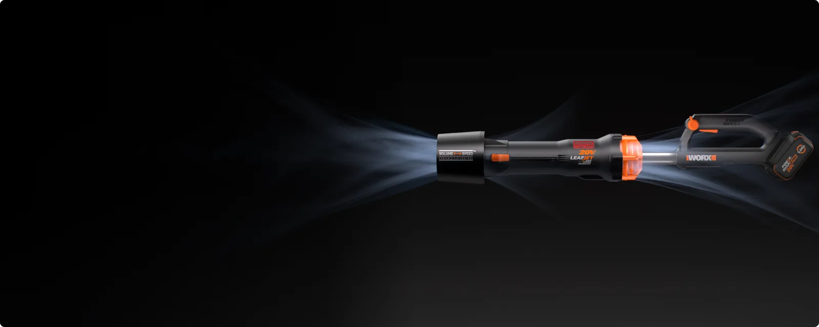 20V LeafJet 620 CFM 125 MPH brushless leaf blower - Tool Only feature 2