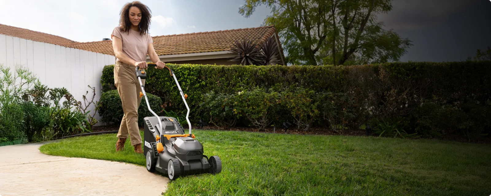 20V 14'' brushless lawn mower feature 1