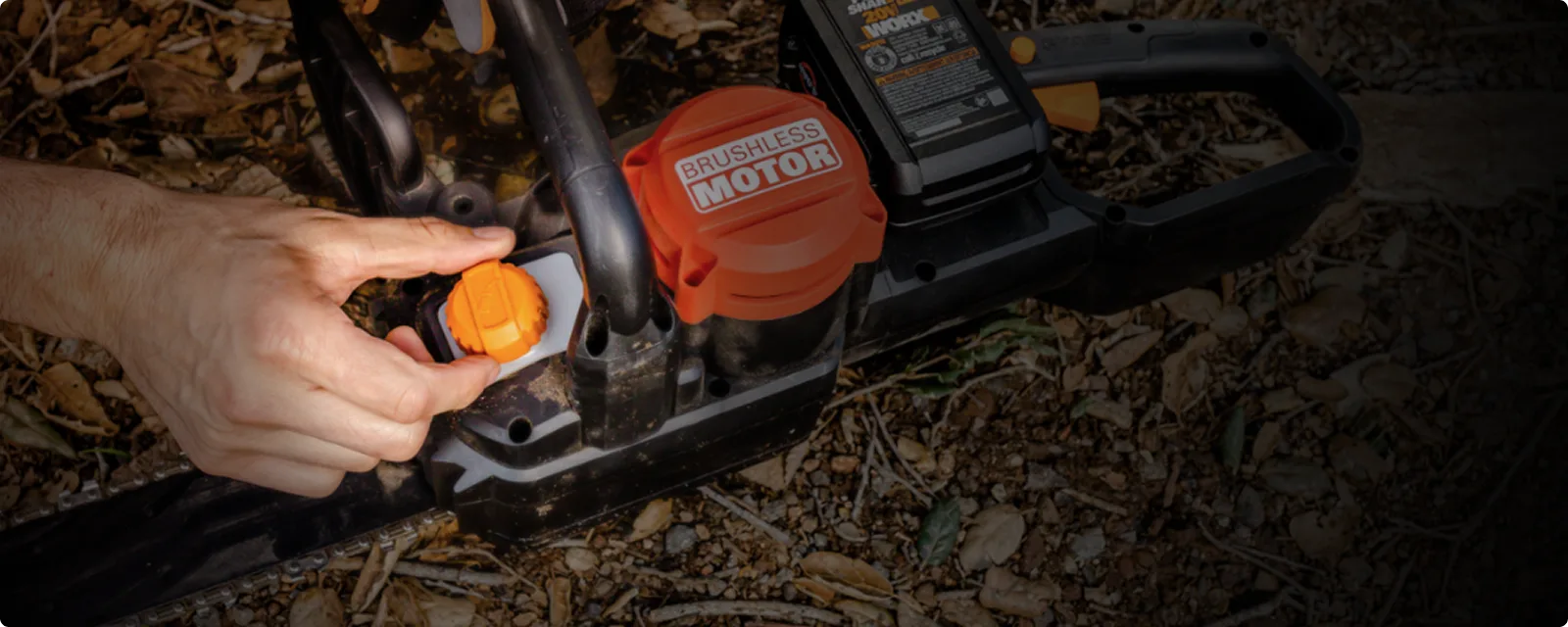 20V 12'' brushless chainsaw - PowerShare ProPlus battery included feature 6