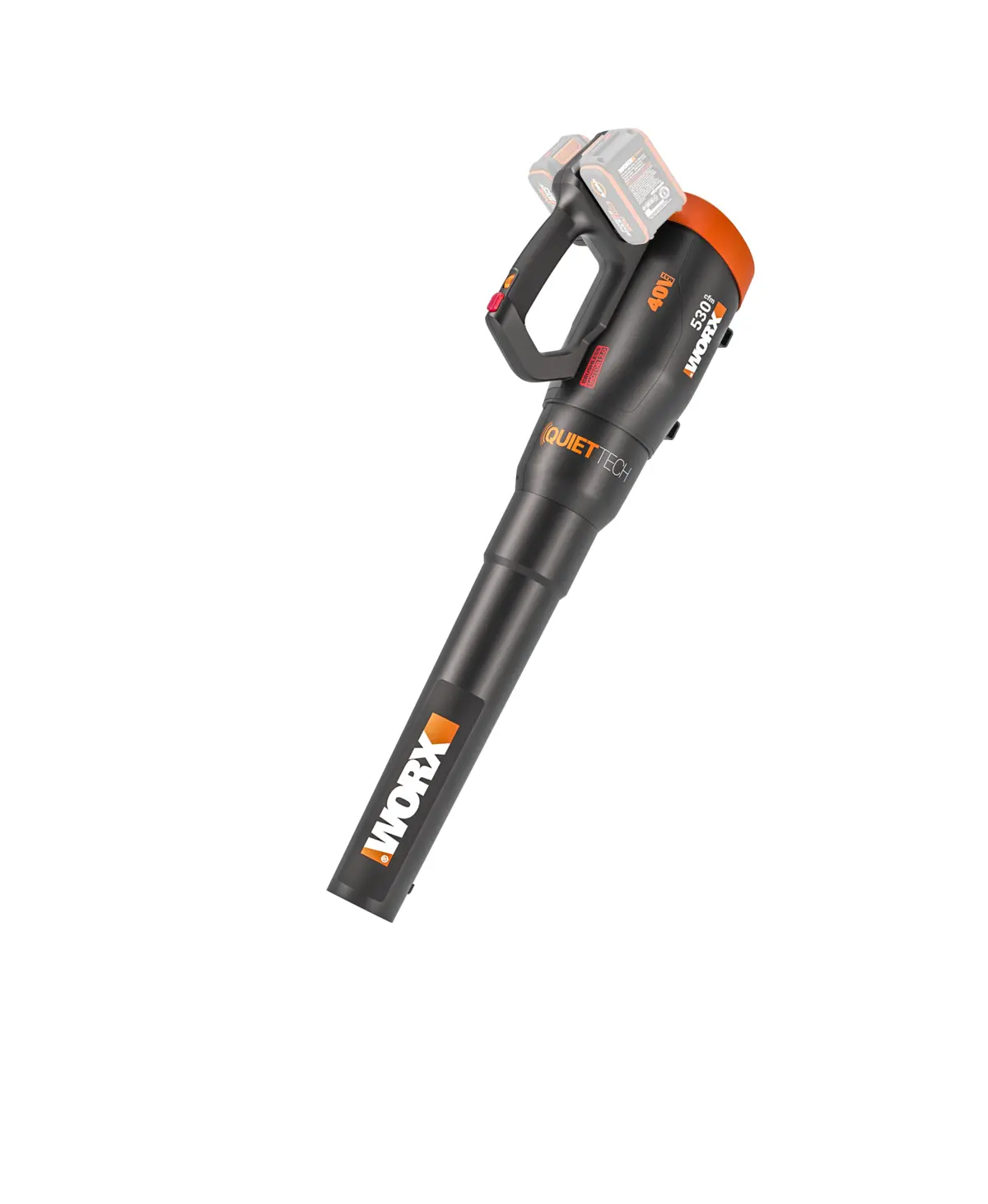 40V 530 CFM 180 MPH brushless blower 2