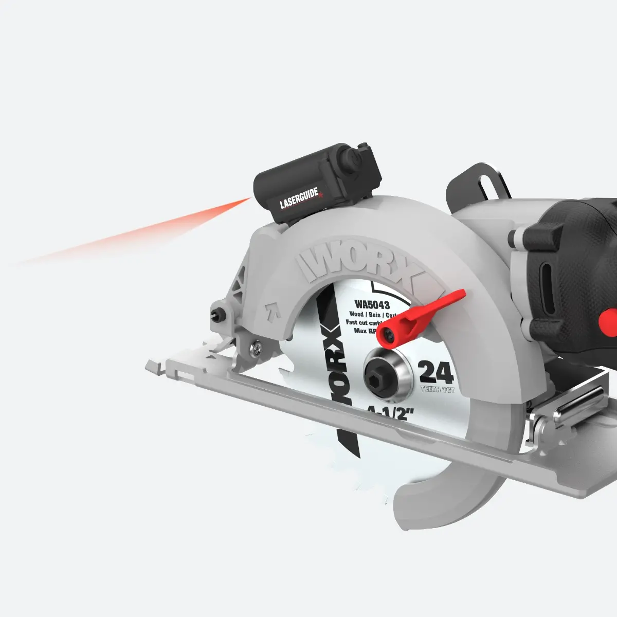 6.5 Amp WORXSAW 4.5" Corded Compact Circular Saw 3