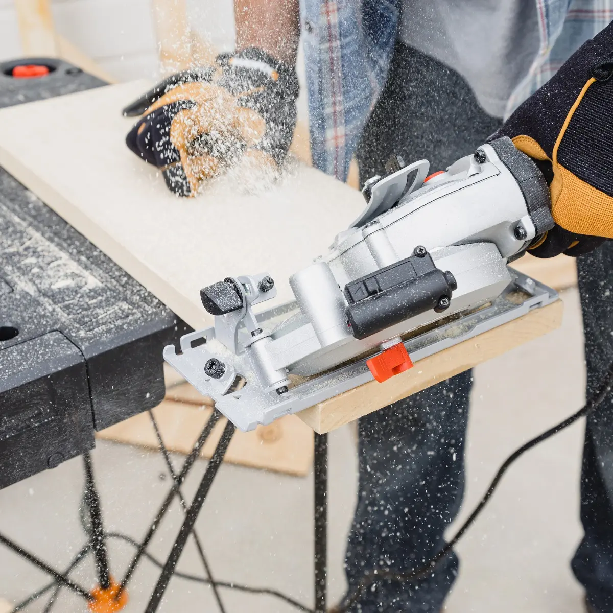 6.5 Amp WORXSAW 4.5" Corded Compact Circular Saw 5