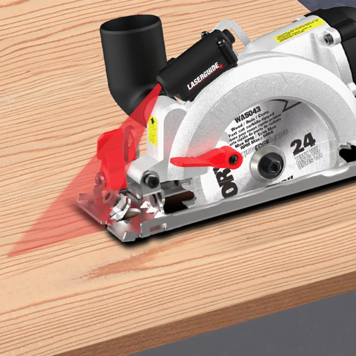 WorxSaw XL 4.5" Compact Electric Circular Saw with 6 Blades (Discontinued) 4