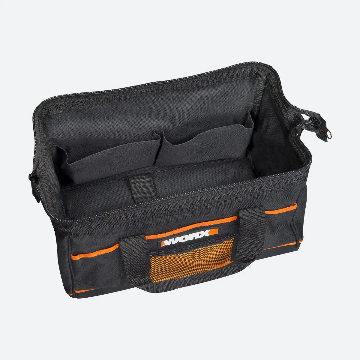 Zippered Tool Bag with Interior and Exterior Pockets 6
