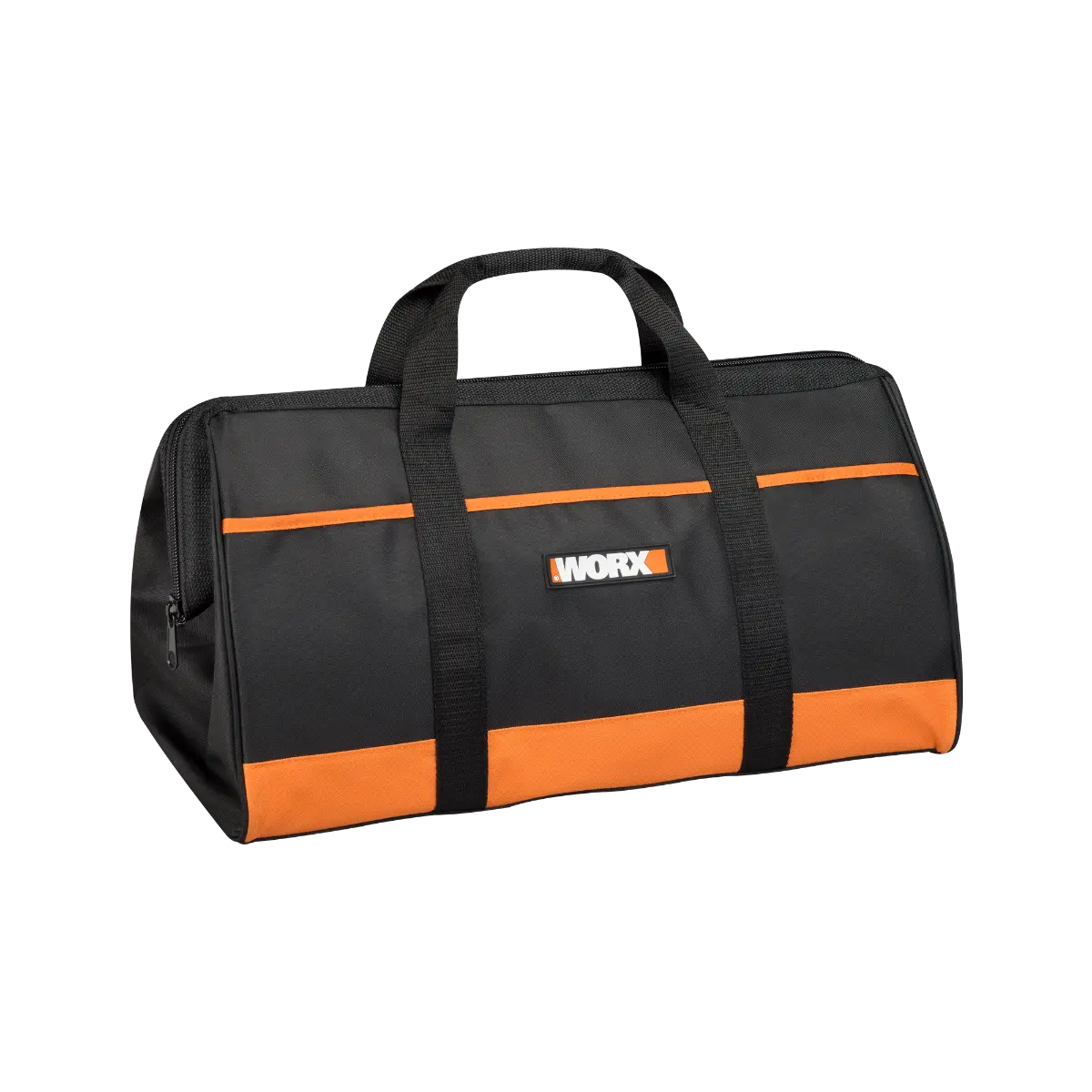 Large Zippered Tool Tote with Interior and Exterior Pockets 2