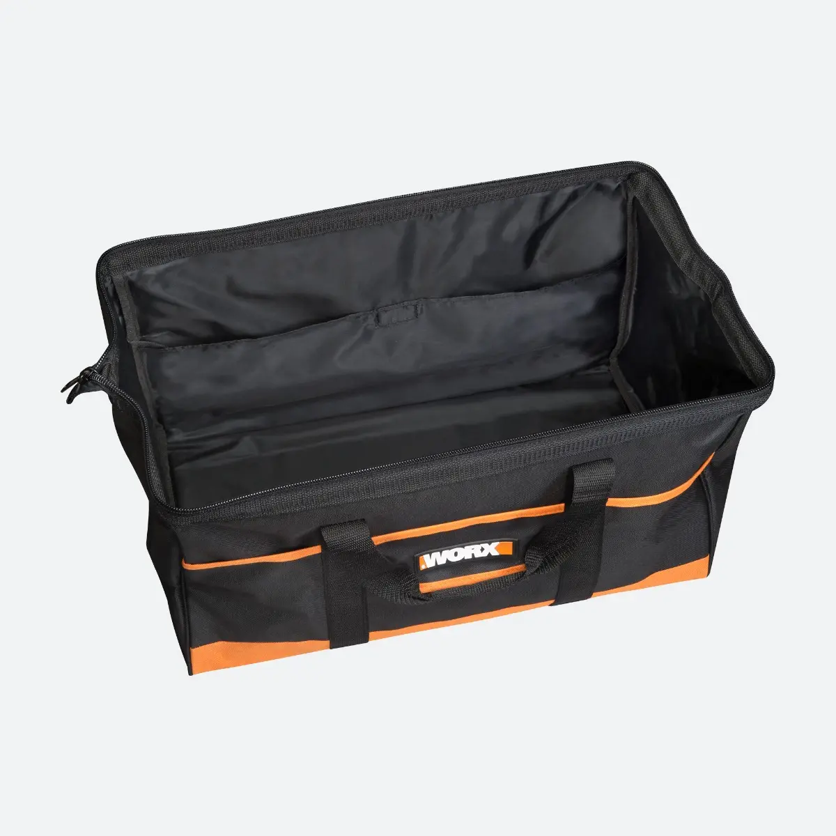 Large Zippered Tool Tote with Interior and Exterior Pockets 4