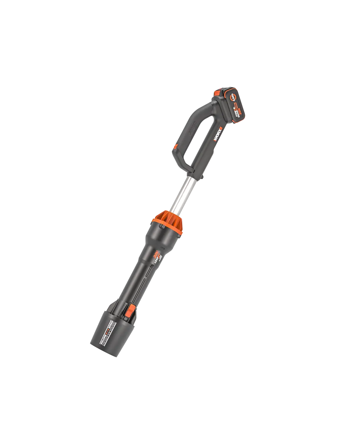 20V 410 CFM 130 MPH brushless leaf blower